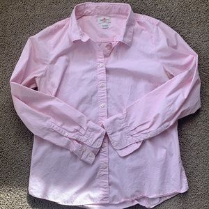 J. Crew Haberdashery stretch classic button down shirt